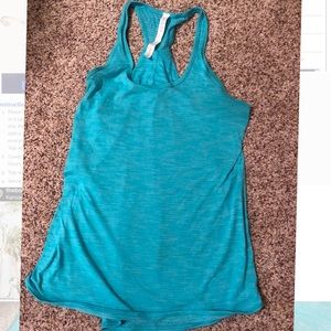 Lululemon Turquoise Tank Size 6